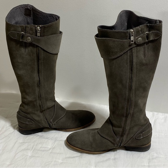 All Saints Suede Boots for Women - Picture 7 of 16